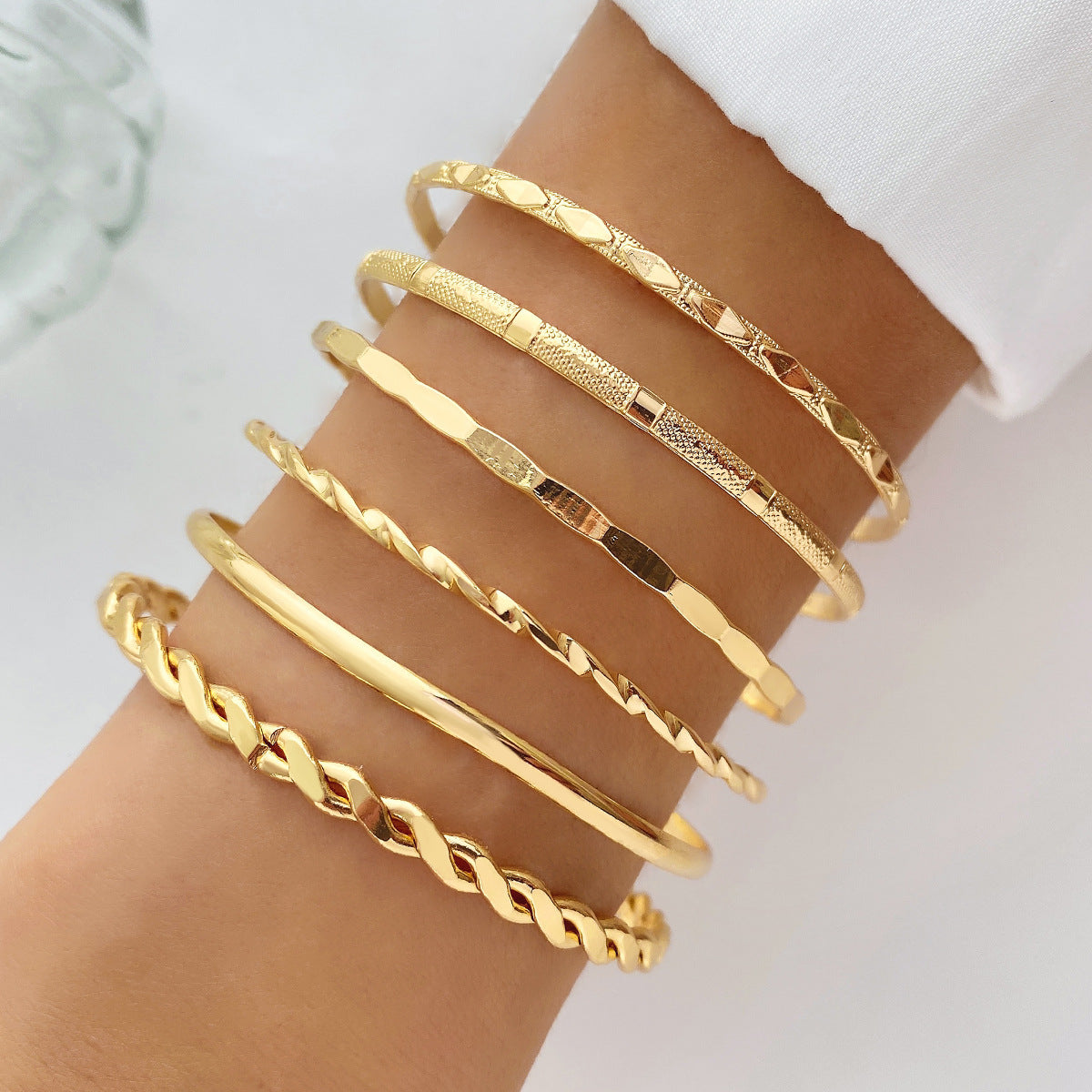 Bohemian Metal Chain Bracelet Set for Women | Trendy World Goods