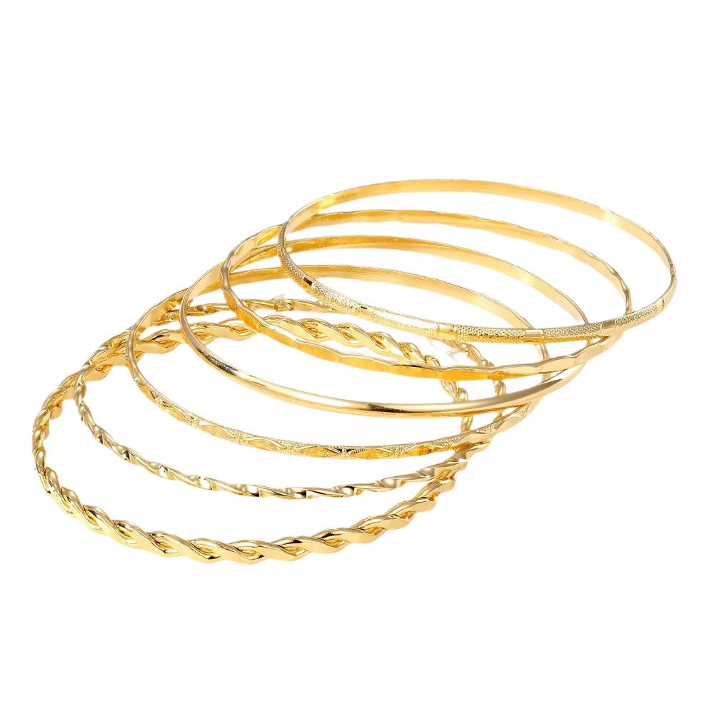 Bohemian Metal Chain Bracelet Set for Women | Trendy World Goods