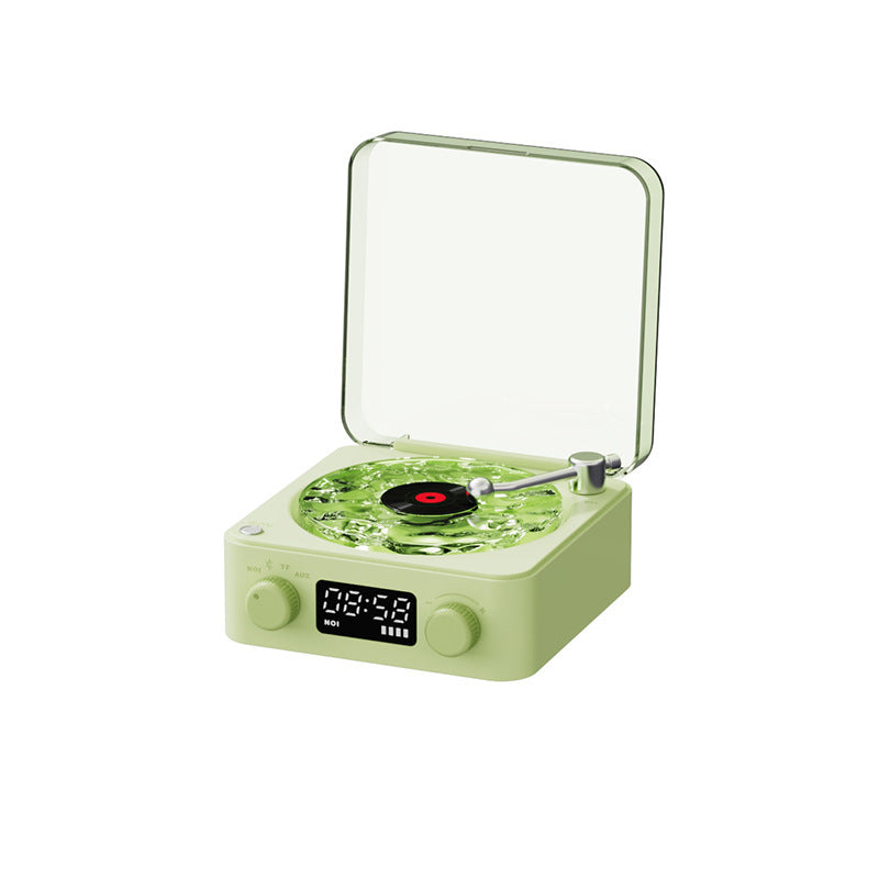 Retro Turntable Speaker with Wireless Bluetooth 5.0 | Trendy World Goods