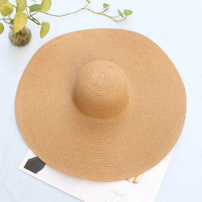 Oversized Beach Hat - The Ultimate Summer Accessory - Trendy World Goods