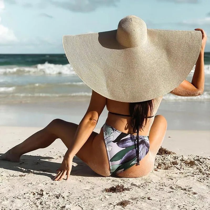 Oversized Beach Hat - The Ultimate Summer Accessory - Trendy World Goods