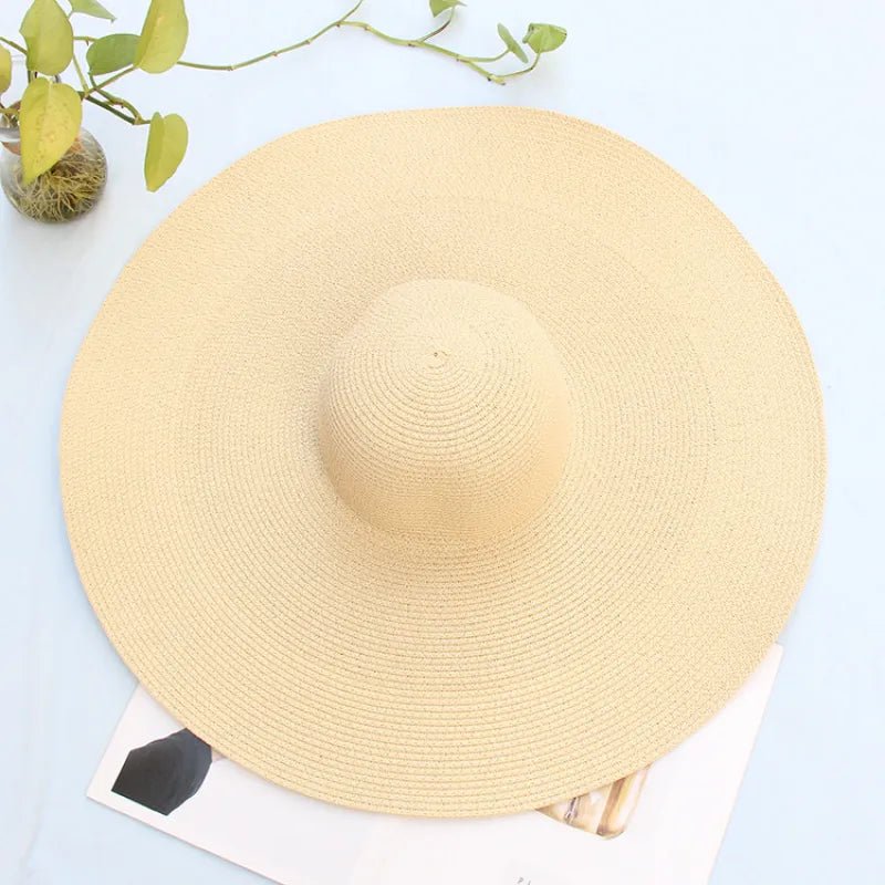 Oversized Beach Hat - The Ultimate Summer Accessory - Trendy World Goods