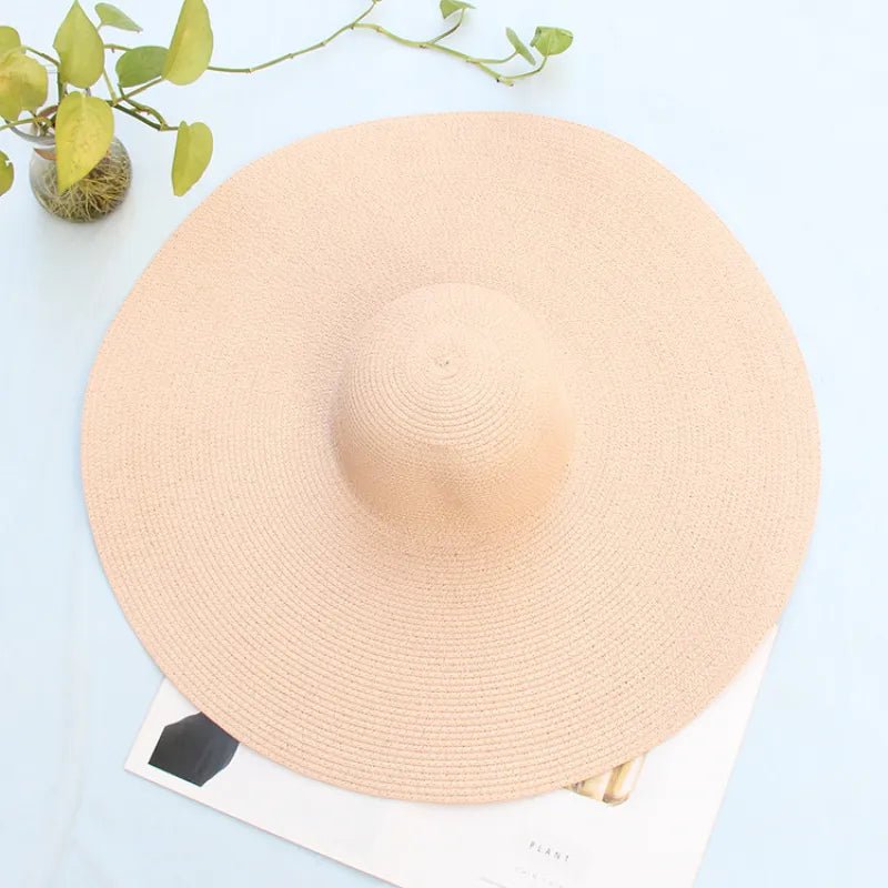 Oversized Beach Hat - The Ultimate Summer Accessory - Trendy World Goods